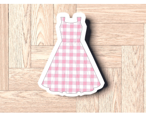 Barbie Dress Cookie Cutter