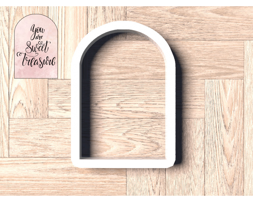 Tall Arch Cookie Cutter. Shapes Cookie Cutter. Boho Style Cookie Cutter