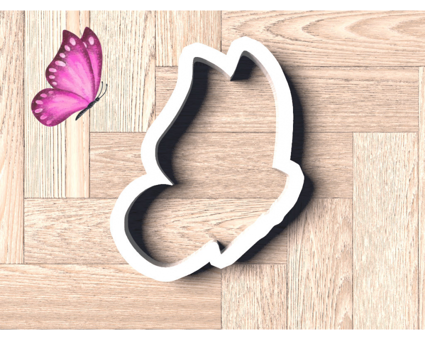Flying Butterfly Cookie Cutter. Animal Cookie Cutter