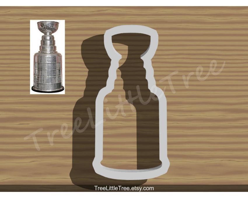 Stanley Cup Cookie Cutter. Sports Cookie Cutter
