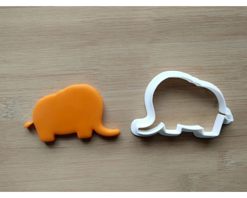 Elephant Cookie Cutter. Animal Cookie Cutter