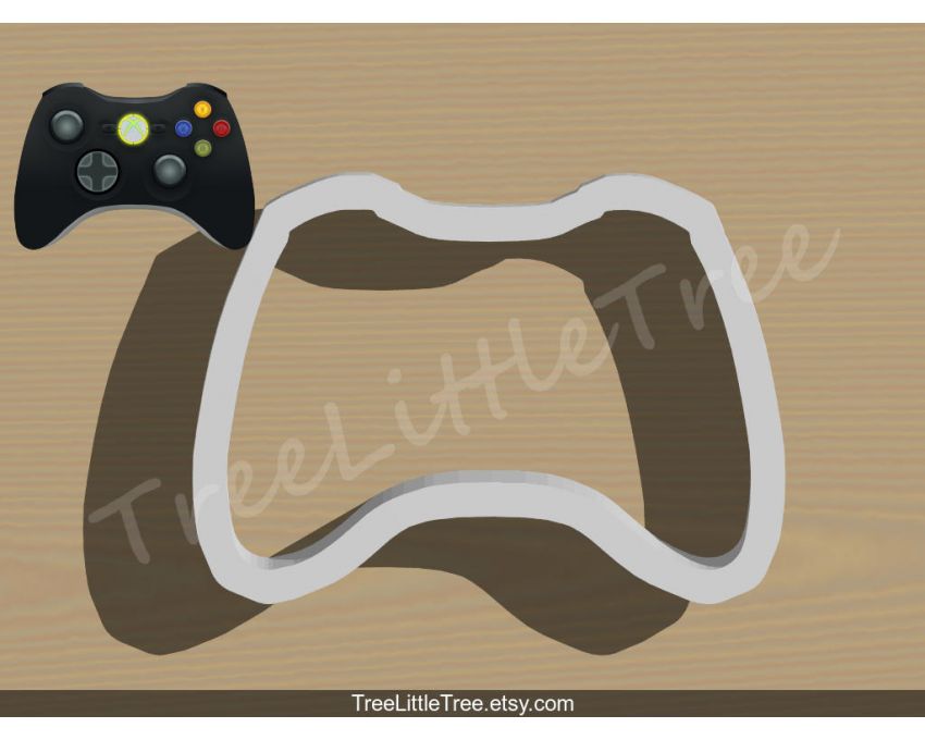 Xbox Controller Cookie Cutter. Gaming Cookie Cutter