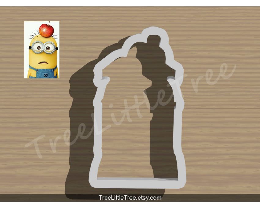 Minions Style5 Cookie Cutter.Cartoon Cookie Cutter