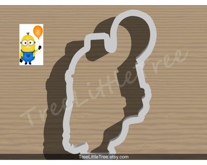 Minions Style2 Cookie Cutter.Cartoon Cookie Cutter