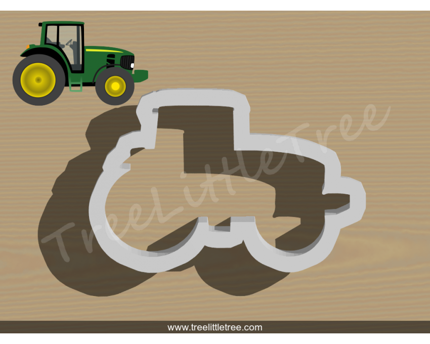 Tractor Cookie Cutter. Car Cookie Cutter