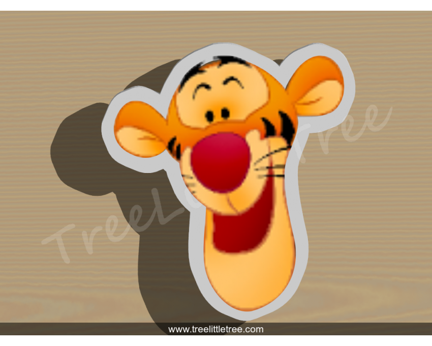 Winnie Pooh Tiger Cookie Cutter. Disney Cookie Cutter. Cartoon Cookie Cutter