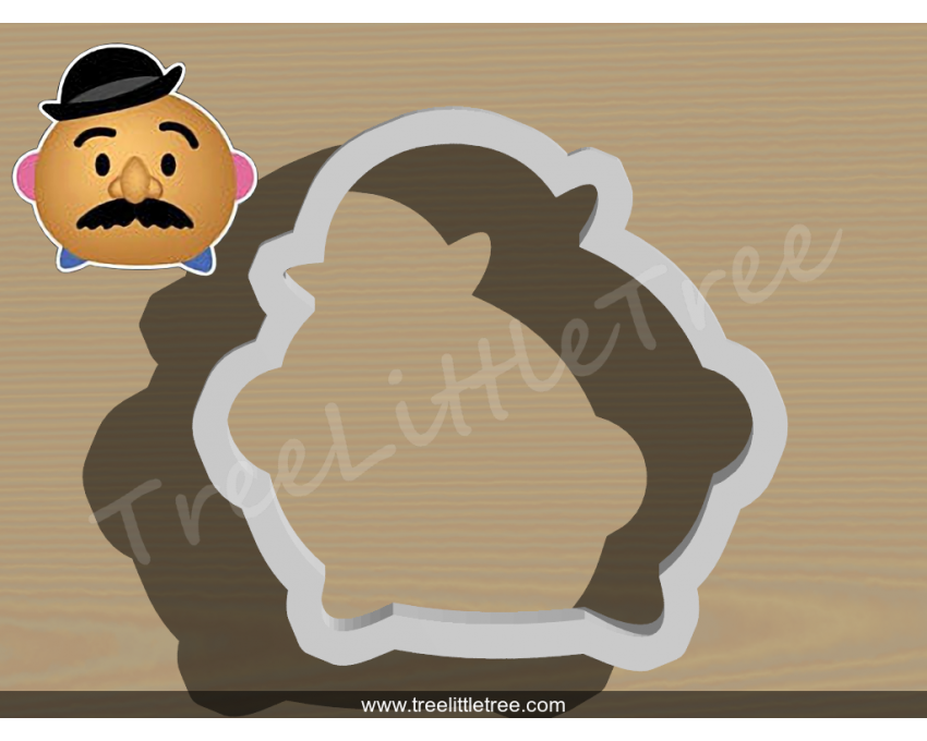 Toy Story Mr. Potato Cutter. Disney cookie cutter. Cartoon Cookie Cutter