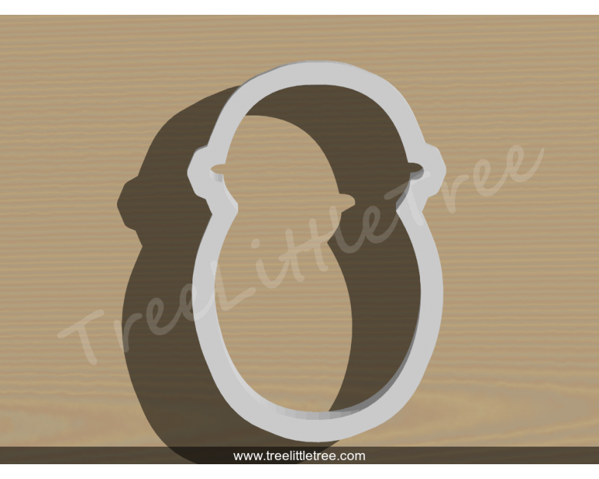 Baby Boy in Wrap Style 2 Cookie Cutter. Baby Shower Cookie Cutter