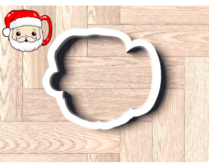 Santa Clause Mug Cookie Cutter