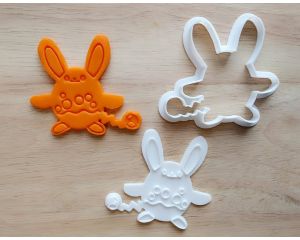 Azumarill Cookie Cutter and Stamp Set