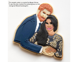 Personalized Couple Portrait Cookie Cutter and Stamp Set