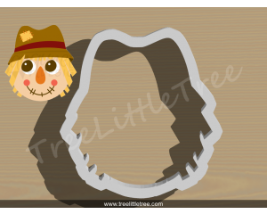 Scarecrow Head Cookie Cutter