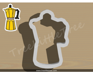 French Press Coffee Maker Cookie Cutter