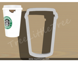  Starbucks Coffee Style 1 Cookie Cutter