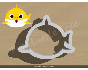Baby Shark Style 1 Cookie Cutter