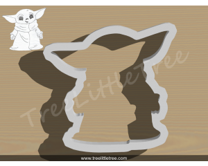 Yoda No Coffee No Force Cookie Cutter